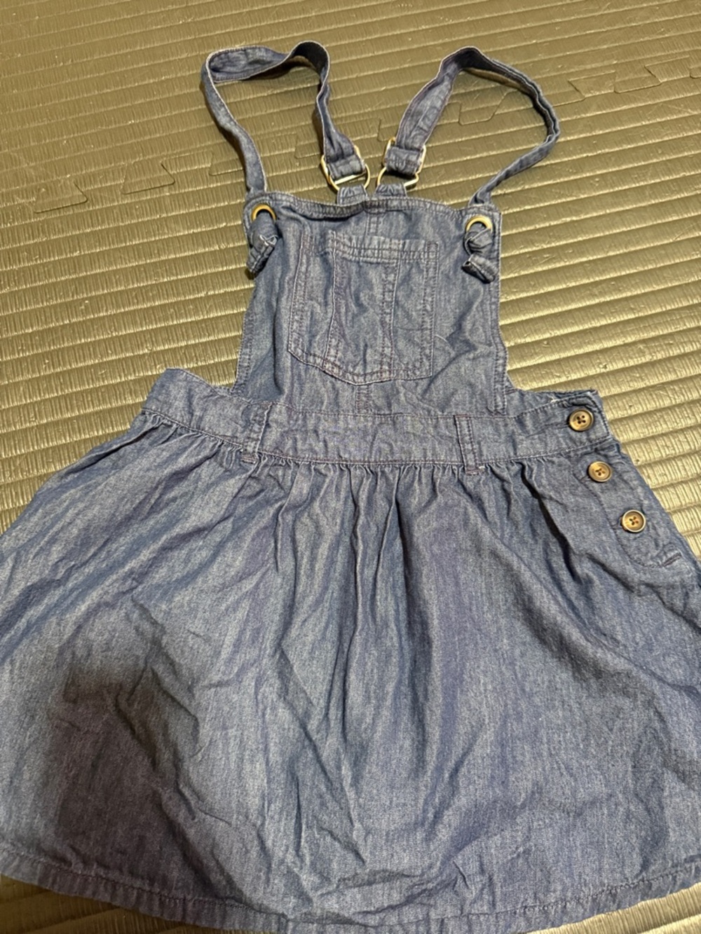 Cat & Jack Blue Denim Overall Skirt